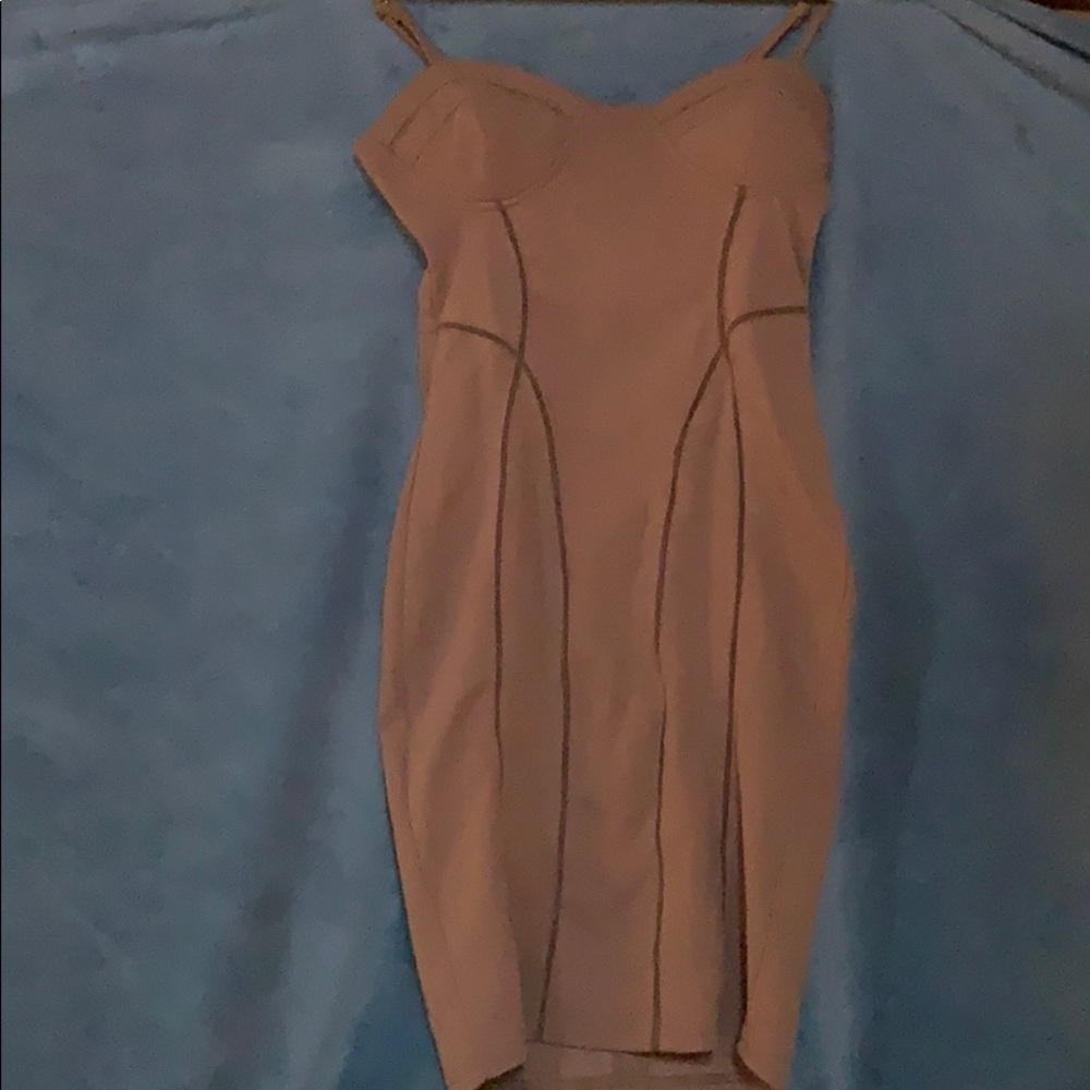 Mud colored dress